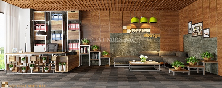 Thiết kế nội thất văn phòng VPMB01 - phòng giám đốc1