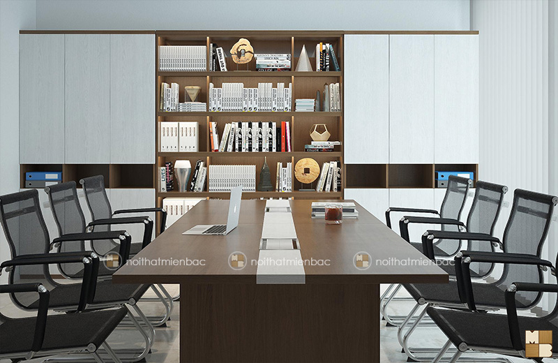 Thiết kế nội thất phòng họp tầng 1 CEO Hà Nam - H1