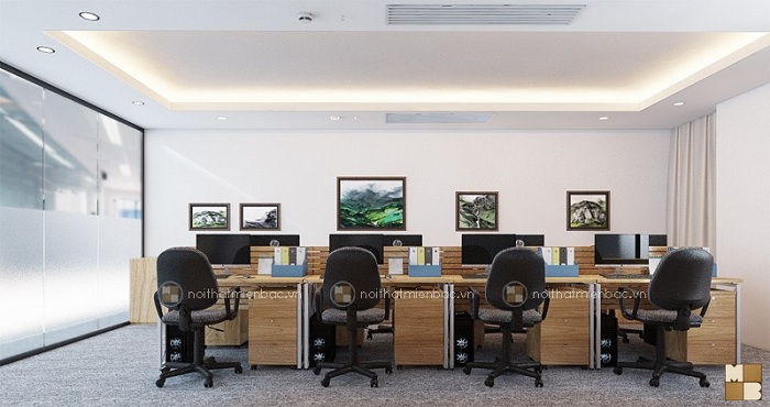 Bí quyết thiết kế văn phòng 30m2 đẹp cho công ty bạn - H6