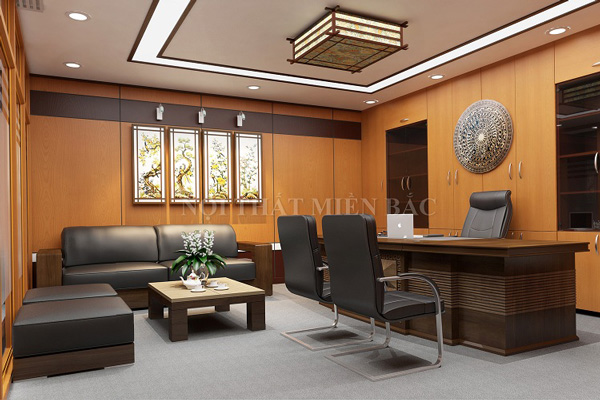 Thiết kế văn phòng cao cấp tập đoàn ThaiGroup tại tầng 17 CEO TOWER