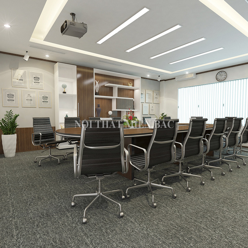 Tư vấn thiết kế nội thất phòng họp đẹp hiện đại cho doanh nghiệp - H1