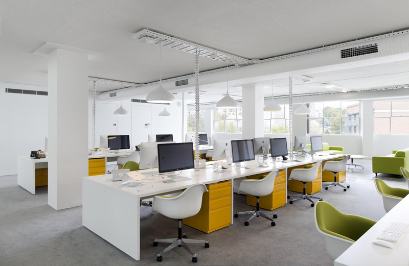 Ưu điểm của thiết kế nội thất văn phòng không gian mở