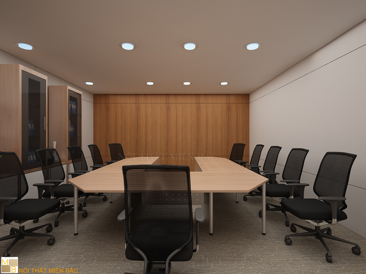 Thiết kế nội thất phòng họp cao cấp cho văn phòng