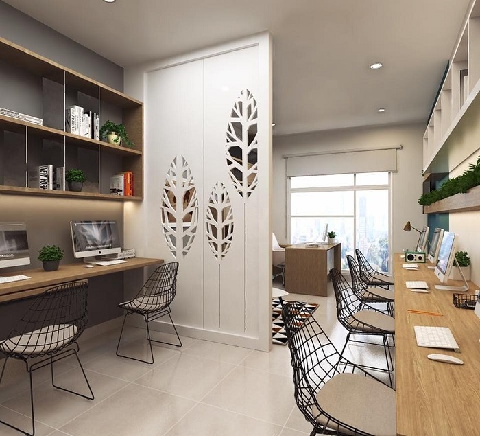 Mẫu căn hộ Officetel đẹp hiện đại và tiện nghi nhất 2019 - H1