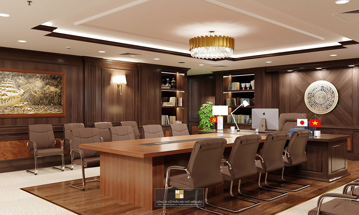 Dự án thiết kế cải tạo nội thất văn phòng hiện đại tại Hà Nội năm 2023