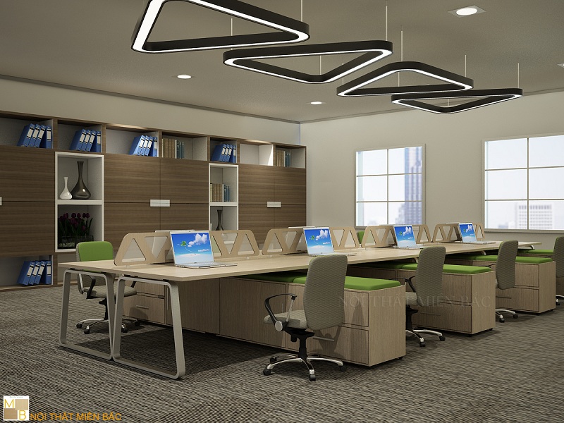 Thiết kế nội thất văn phòng hiện đại nâng cao hiệu quả công việc