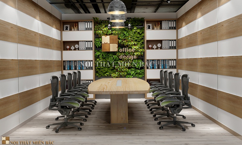 Thiết kế nội thất phòng họp cao cấp theo phong cách hiện đại - H1