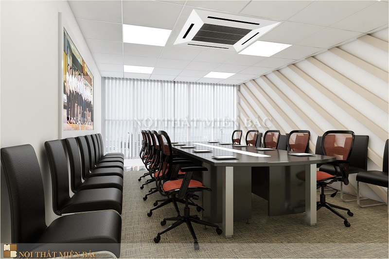 Thiết kế nội thất không gian phòng họp làm nổi bật hình ảnh doanh nghiệp