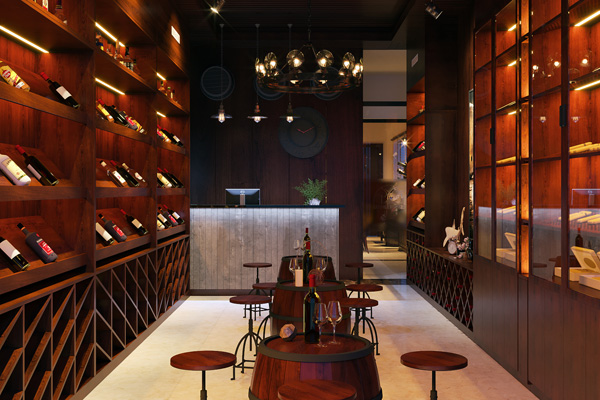Thiết kế nội thất showroom Rượu vang - Cigar cao cấp tại Hà Giang
