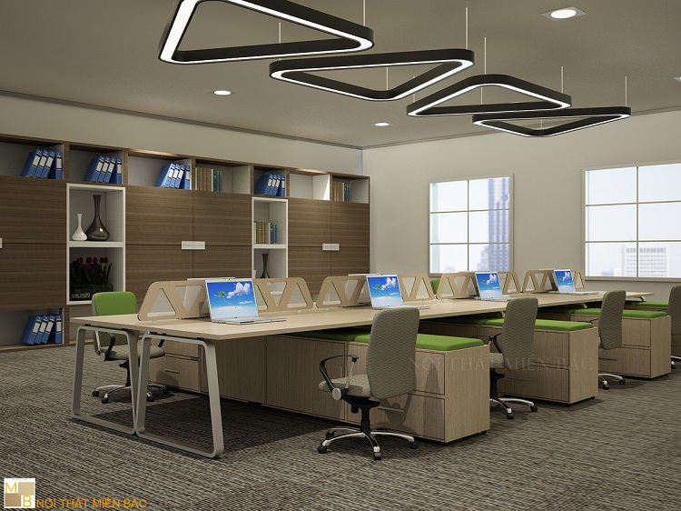 Thiết kế nội thất văn phòng hiện đại, chuyên nghiệp, sang trọng