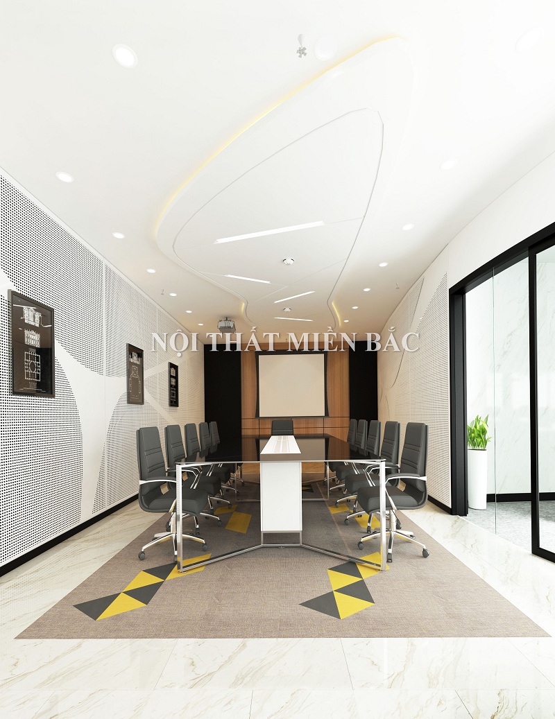 Thiết kế nội thất văn phòng sáng tạo, hiện đại VPMB07 - Phòng họp
