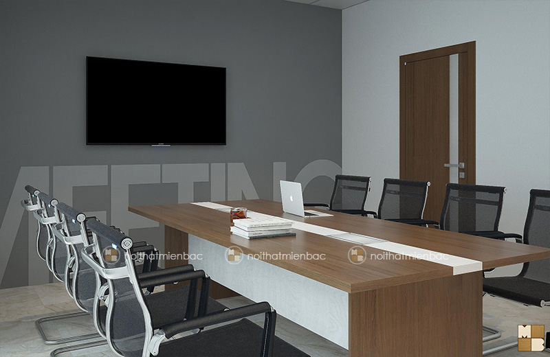 Thiết kế nội thất phòng họp tầng 1 CEO Hà Nam - H3