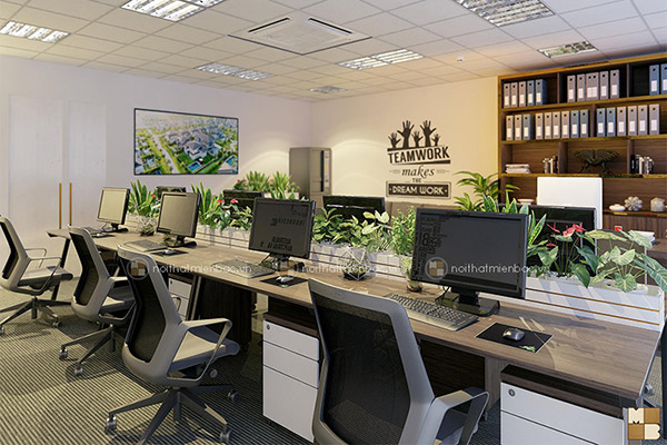 Thiết kế phòng làm việc hiện đại tại 273 Thụy Khuê