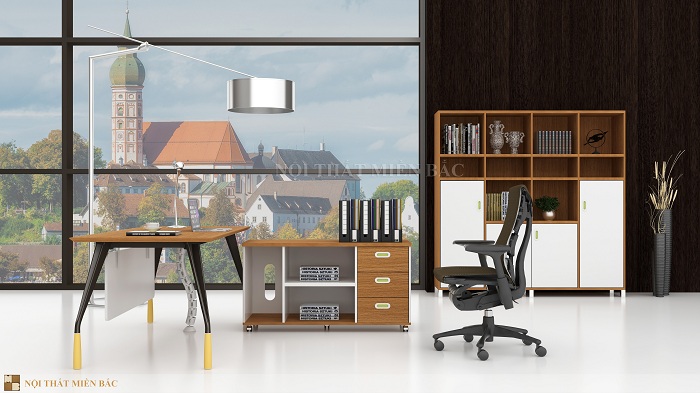 Mẫu thiết kế nội thất văn phòng 60m2 - H1.2