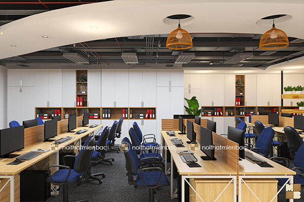 Thiết kế nội thất văn phòng Công ty ECOBA