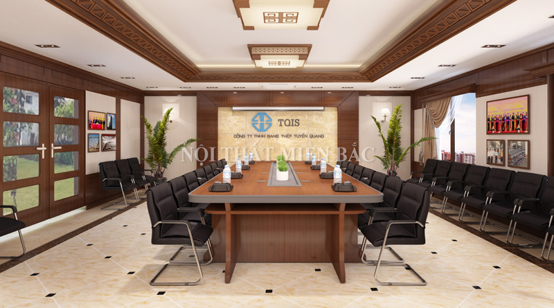 Tư vấn thiết kế nội thất phòng họp đẹp hiện đại cho doanh nghiệp - H2
