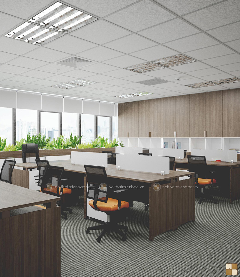 Tư vấn thiết kế nội thất văn phòng hiện đại - H3