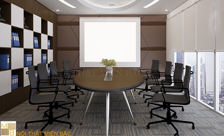 Thiết kế nội thất phòng họp hiện đại, khoa học và chuyên nghiệp