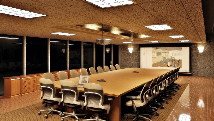 4+ cách chọn kích thước bàn họp 20 người cho phòng họp hiện đại